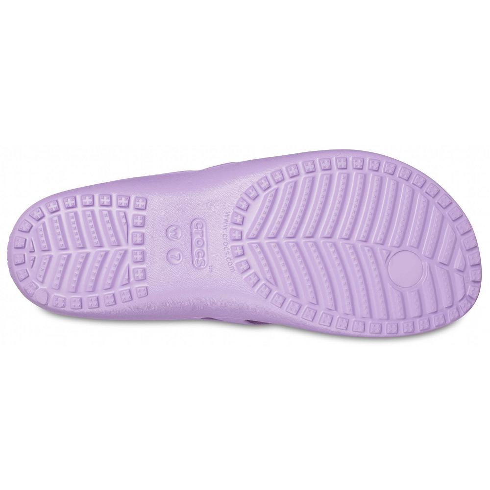 Purple Women's Crocs Kadee II Flip Flops | NZ 0182MQZA